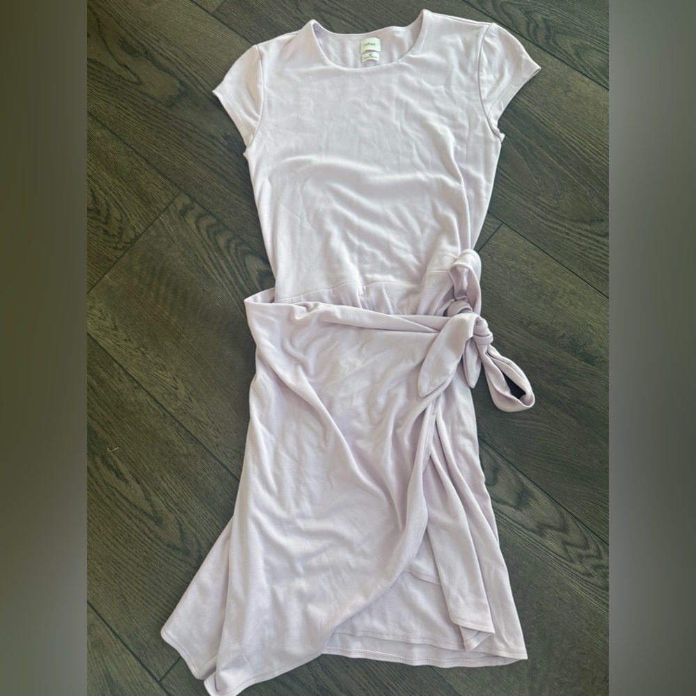 Wilfred Wrap Mini Dress